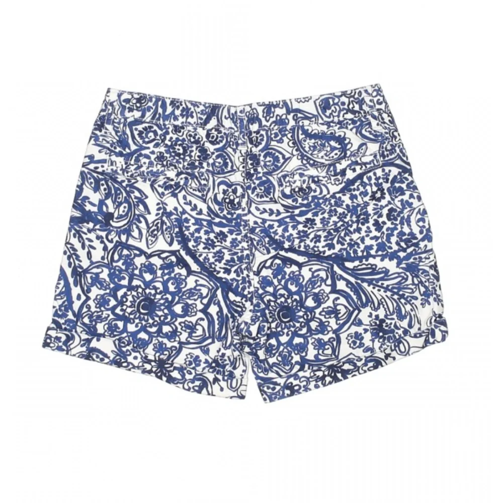 GAP Kids Shorts Midi Blue White Size 12 Girls